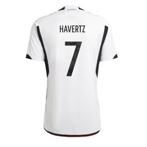 Maillot de foot Allemagne Kai Havertz #7 Domicile Monde 2022 Manches Courte